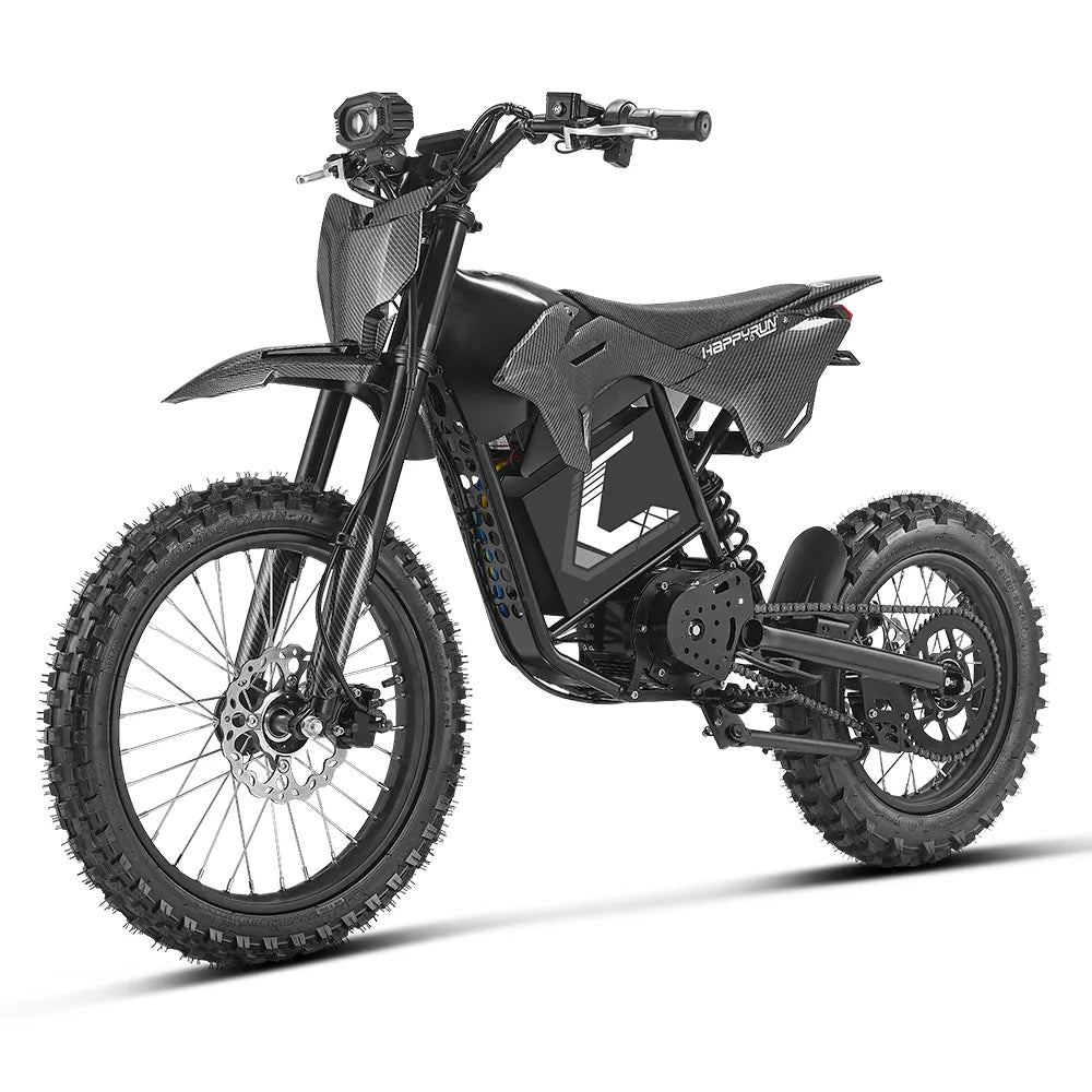 Combo Sale HappyRun F18 2.0 Mid-Drive Electric Dirt Bike