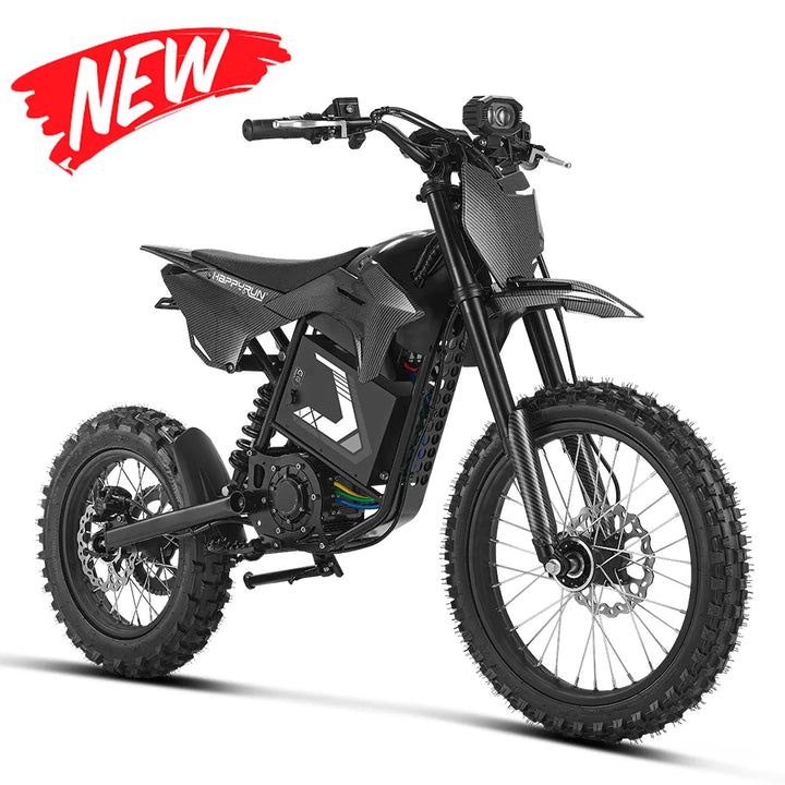 HappyRun F18 2.0 Electric Dirt Bike Control & Safety Upgrades