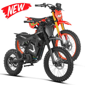 Combo Sale HappyRun F18 2.0 Mid-Drive Electric Dirt Bike