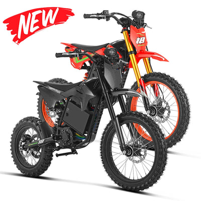 Combo Sale HappyRun F18 2.0 Mid-Drive Electric Dirt Bike