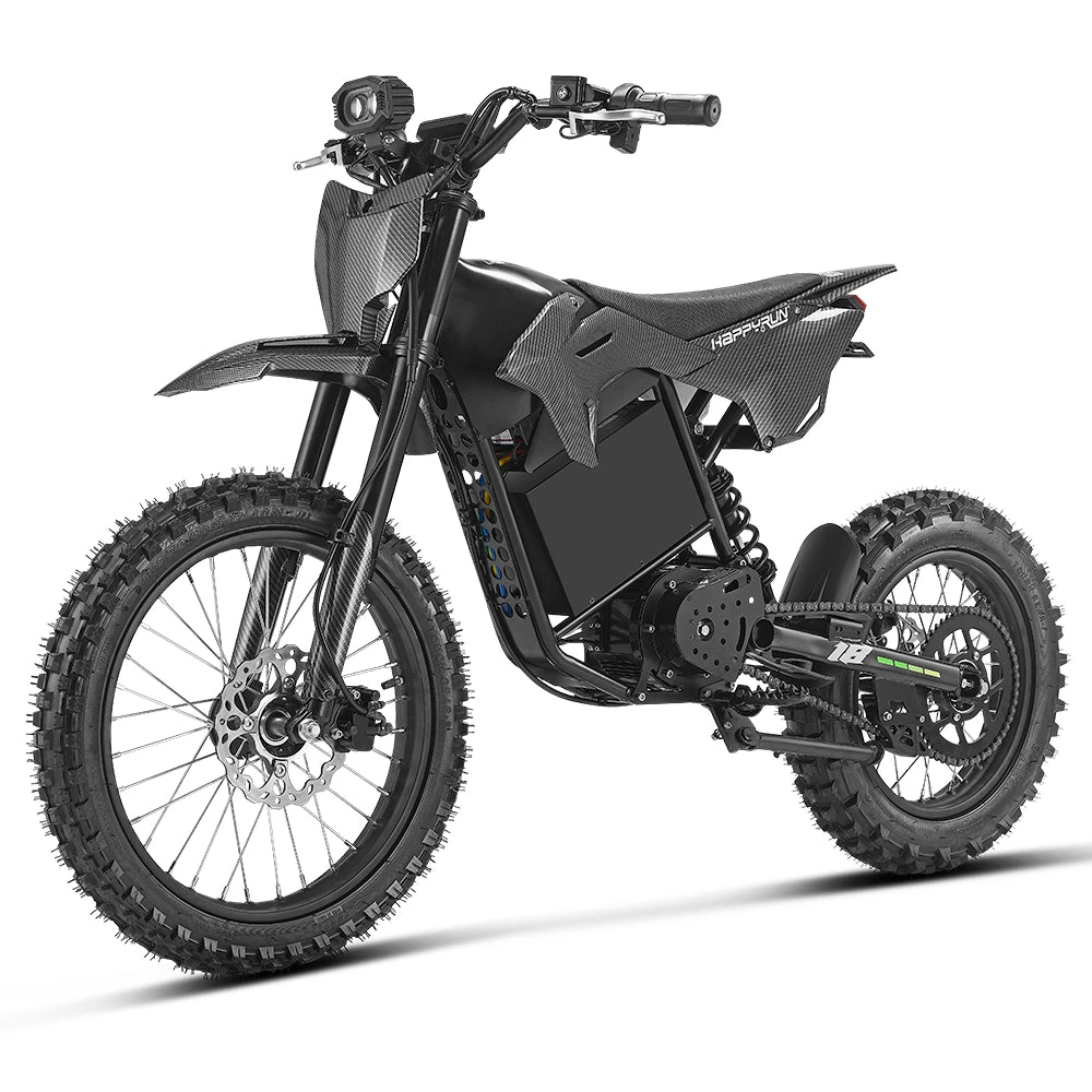 HappyRun F18 2.0 Electric Dirt Bike Control & Safety Upgrades