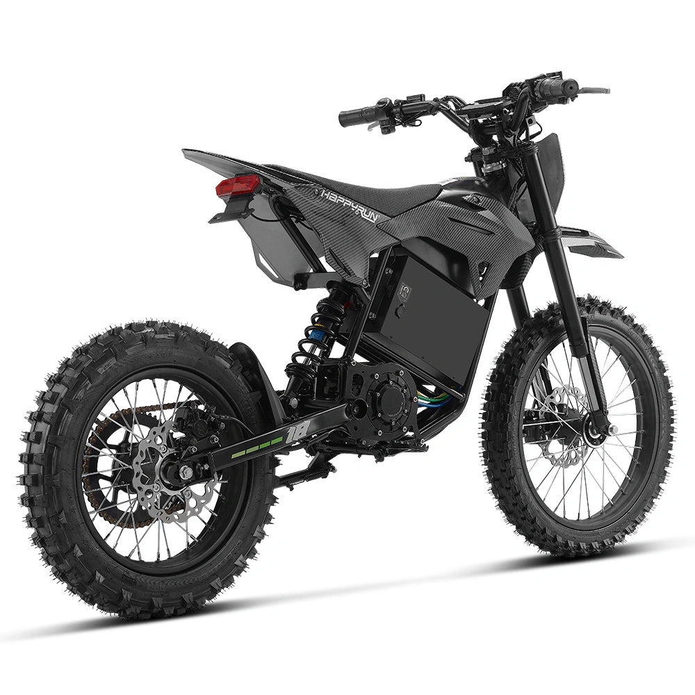 HappyRun F18 2.0 Electric Dirt Bike Control & Safety Upgrades
