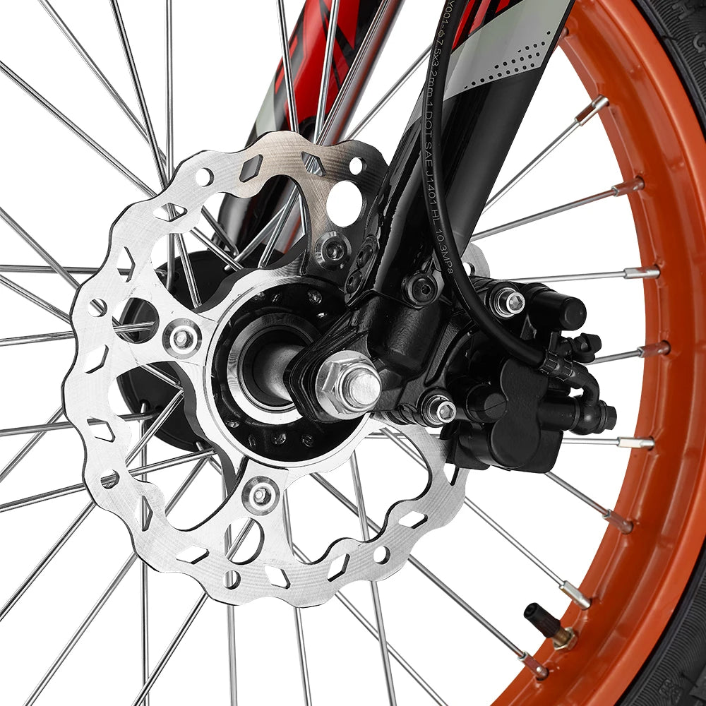 HappyRun F18 2.0 Electric Dirt Bike Control & Safety Upgrades