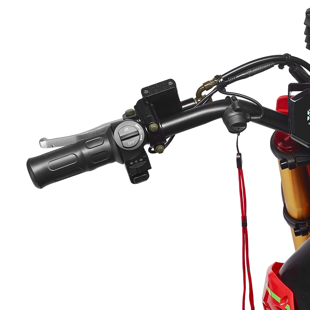 HappyRun F18 2.0 Electric Dirt Bike Control & Safety Upgrades