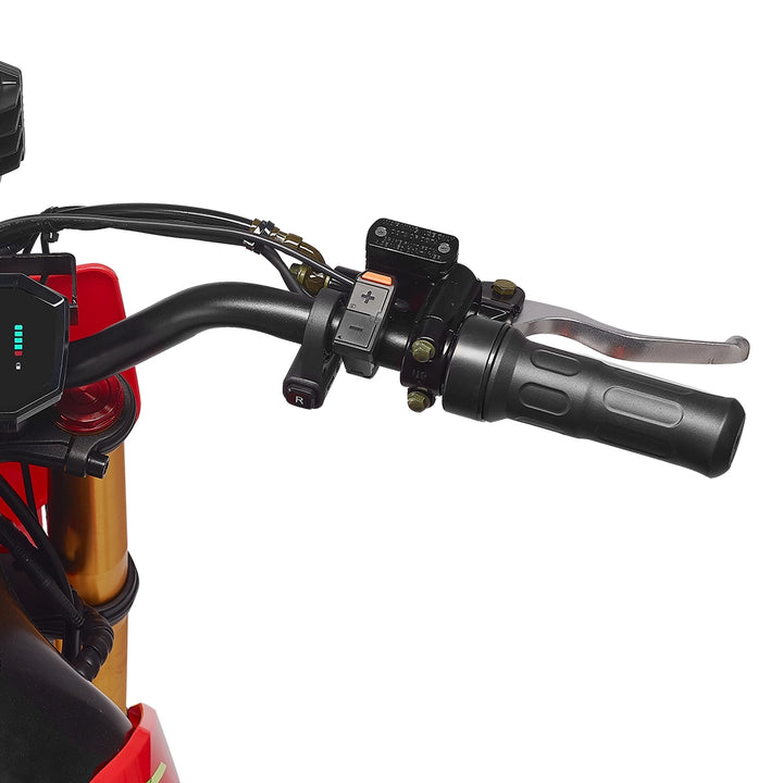 HappyRun F18 2.0 Electric Dirt Bike Control & Safety Upgrades