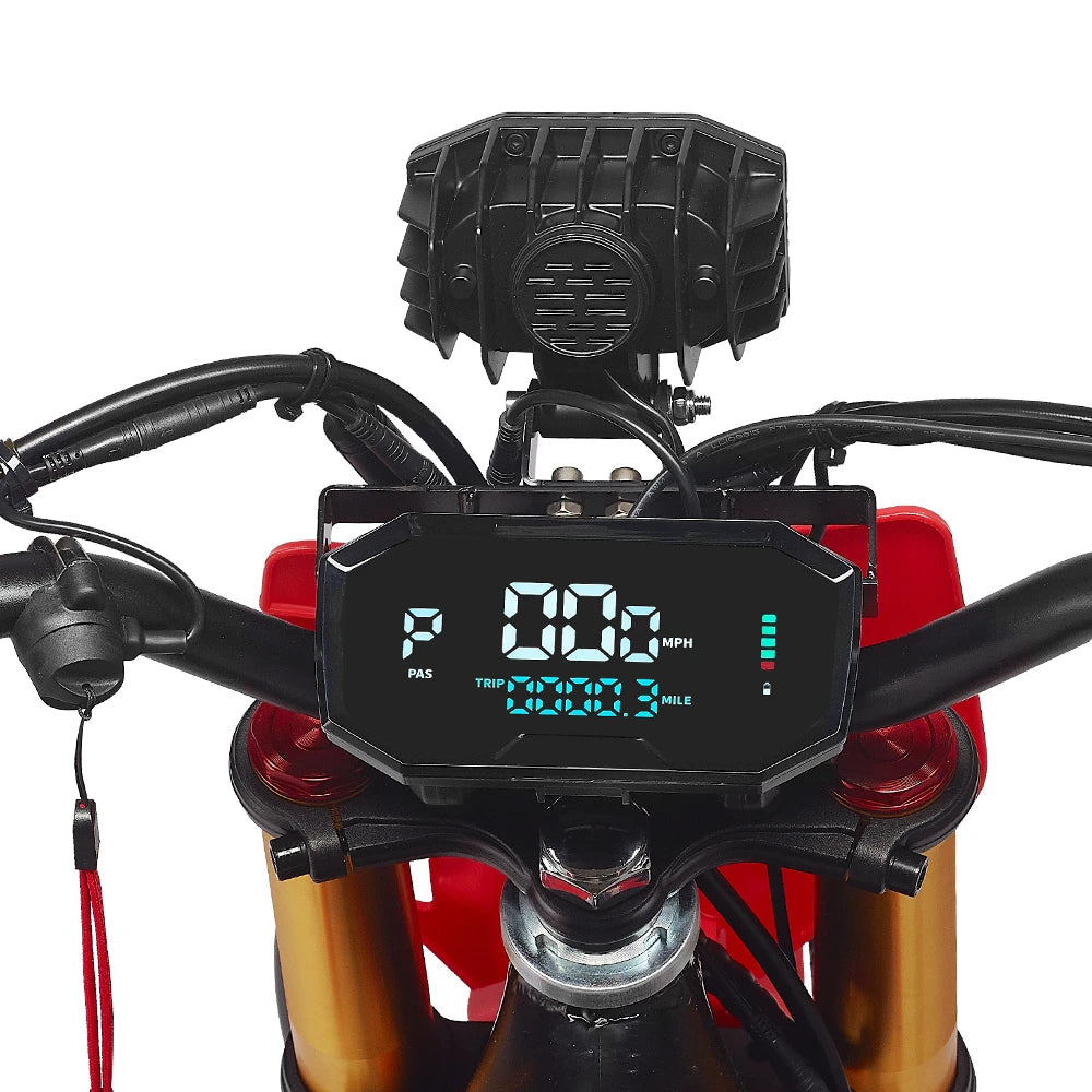 HappyRun F18 2.0 Electric Dirt Bike Control & Safety Upgrades