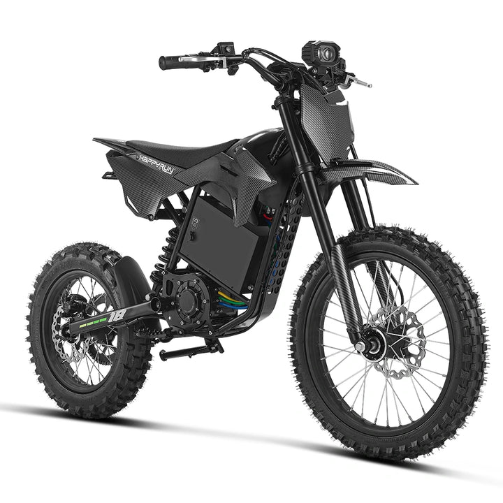 HappyRun F18 2.0 Electric Dirt Bike Control & Safety Upgrades