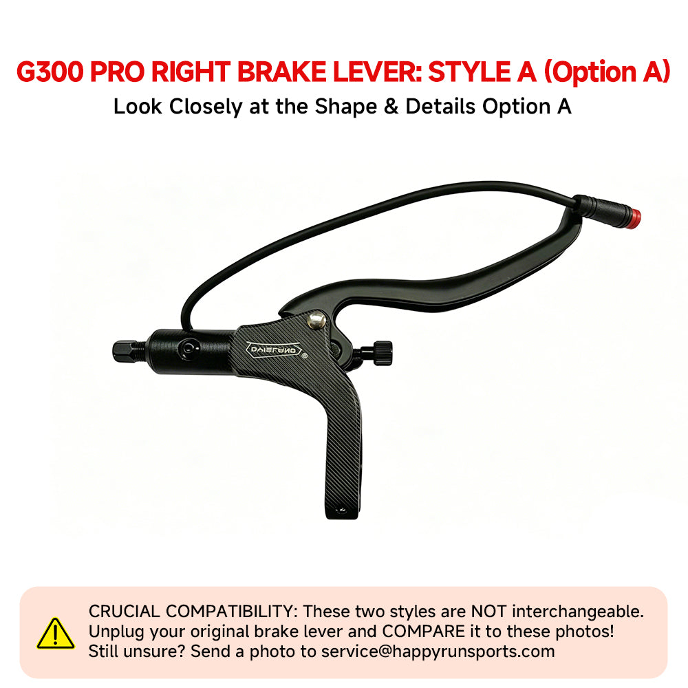 Happyrun Original Replacement Brake Pads (2 Pairs) - Full Set