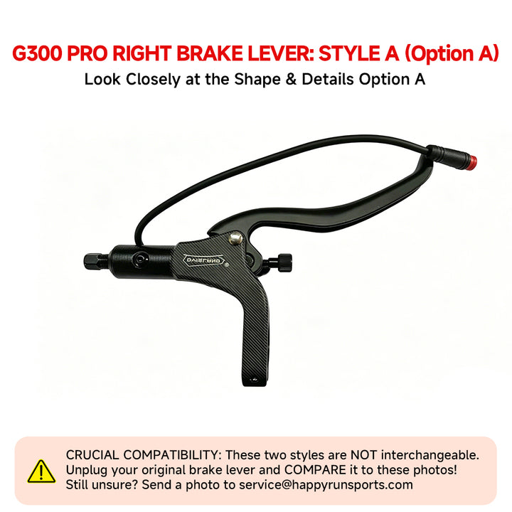 Happyrun Original Replacement Brake Pads (2 Pairs) - Full Set