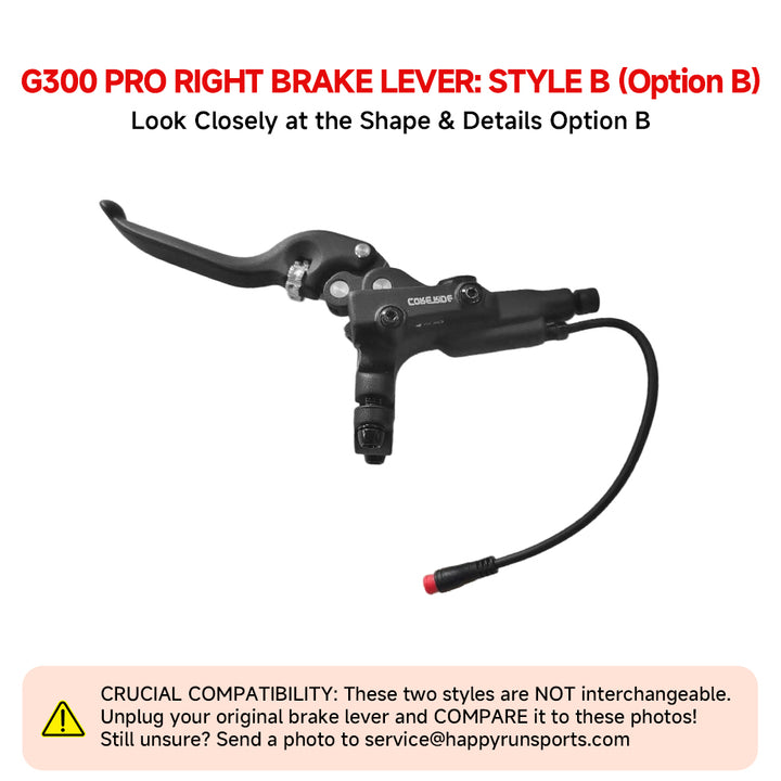 Happyrun Original Replacement Brake Pads (2 Pairs) - Full Set