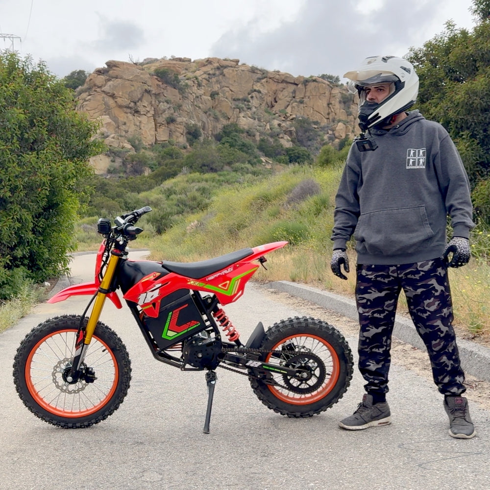 Combo Sale HappyRun F18 Mid-Drive Dirt Bike